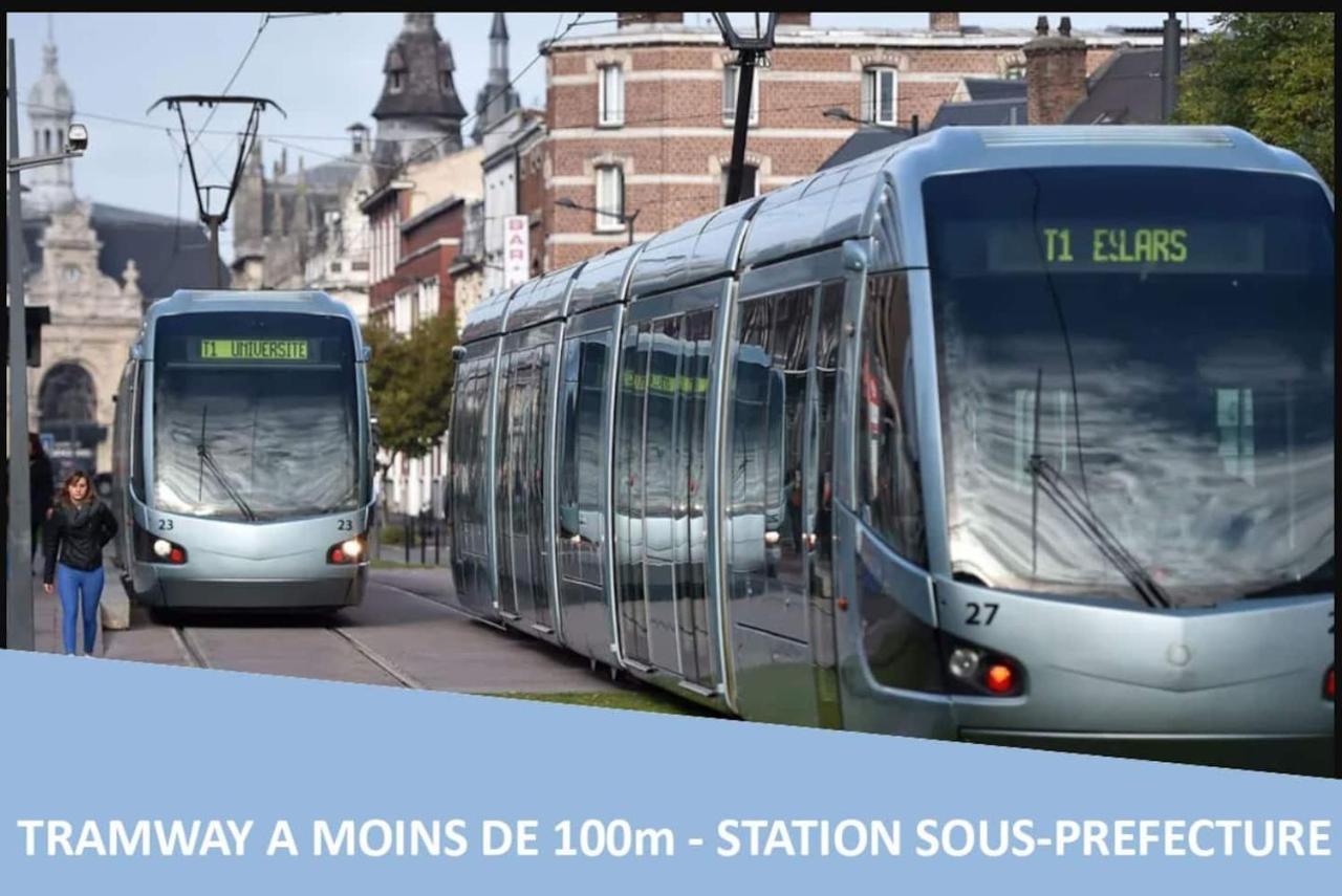 DESIGN APPART - HYPER CENTRE - TRAM - FREE WIFI - leRelaisdOdile21 Valenciennes Extérieur photo