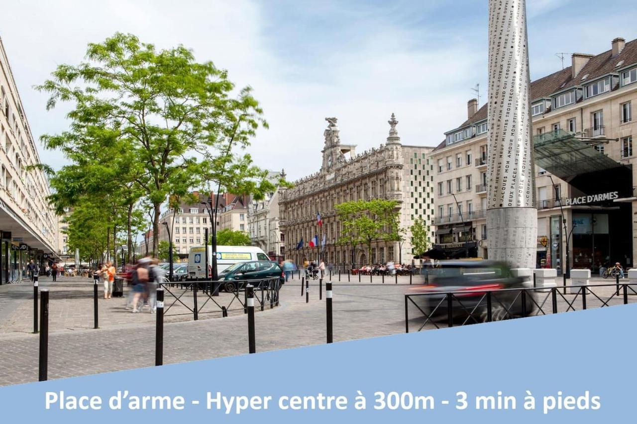 DESIGN APPART - HYPER CENTRE - TRAM - FREE WIFI - leRelaisdOdile21 Valenciennes Extérieur photo